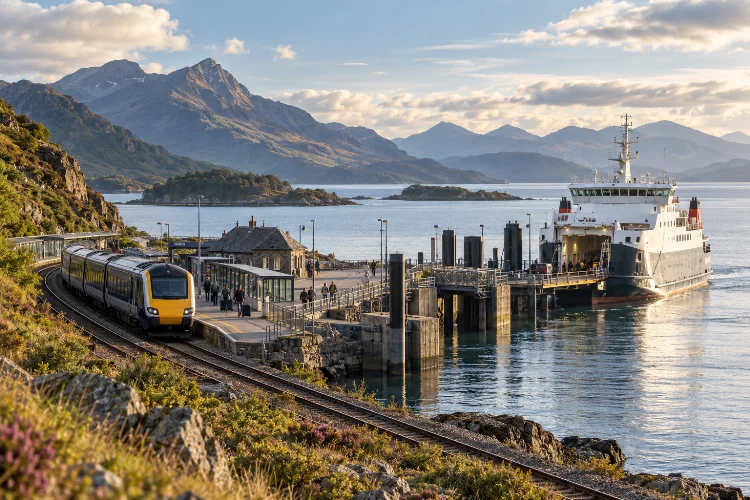 Exploring Scotland's West Coast Through Ferry and Railway Connections